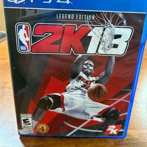 NBA 2K18: Legend Edition PS4 (Sony PlayStation 4, 2017)